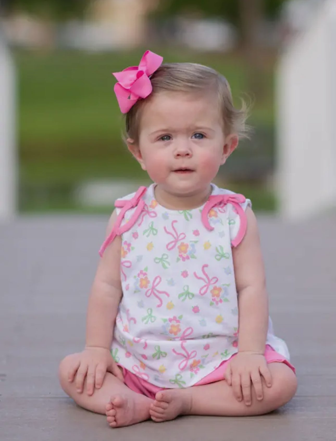 Bows & Flowers Baby Girl popover